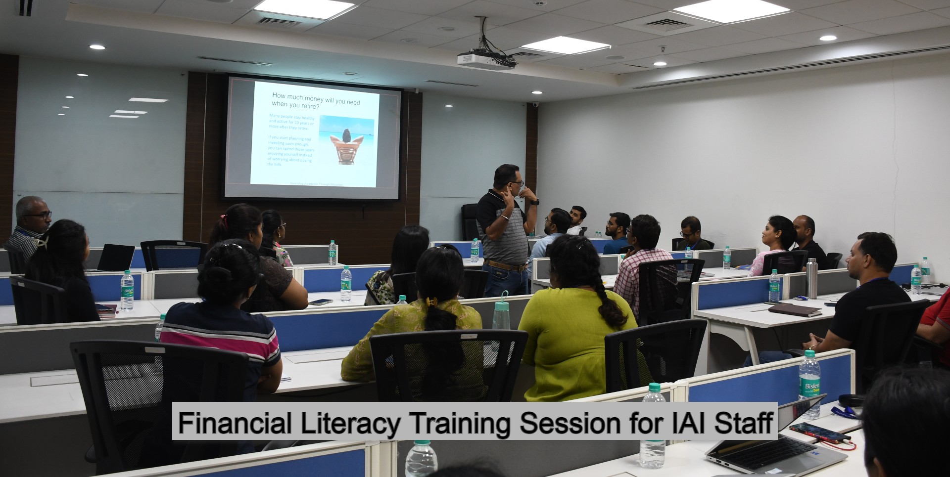 Financial Literacy Training Session for Our Staff